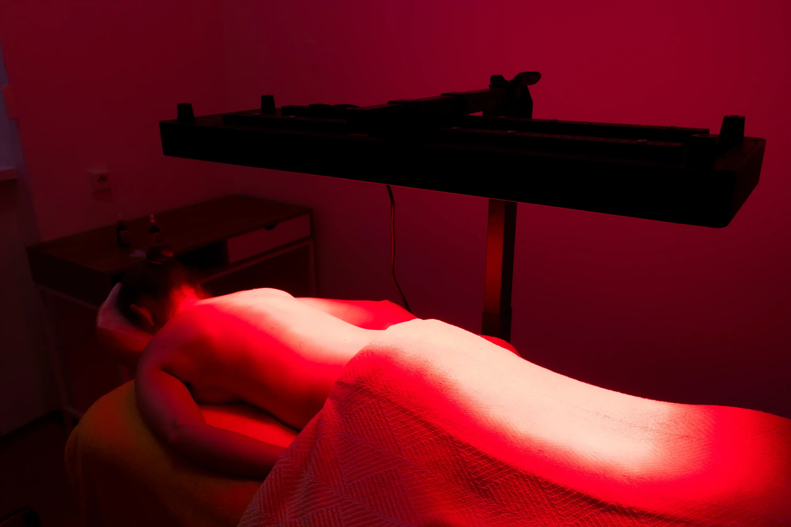 Ukázka z průběhu fotobiomodulace